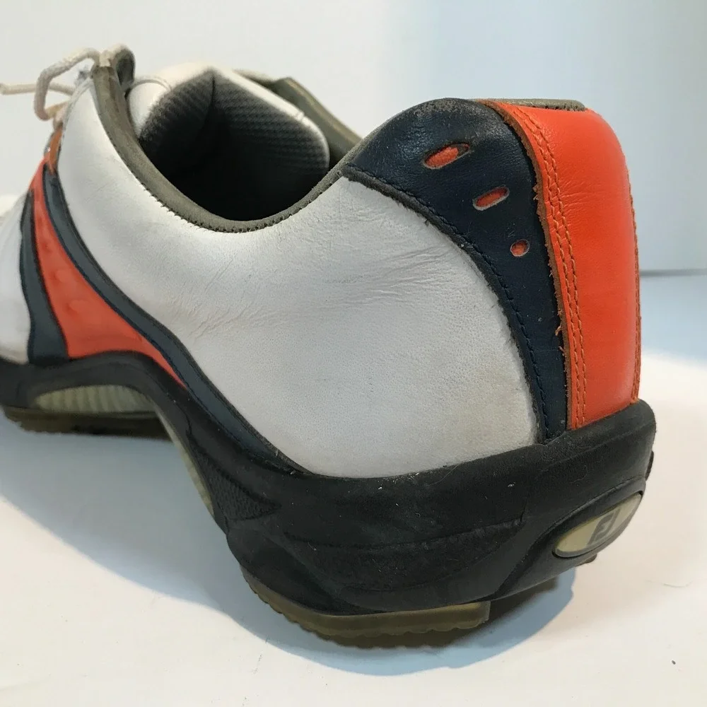 FootJoy MyJoys‎ NFL Denver Broncos Logo Golf Shoes Cleats 10.5M 53461